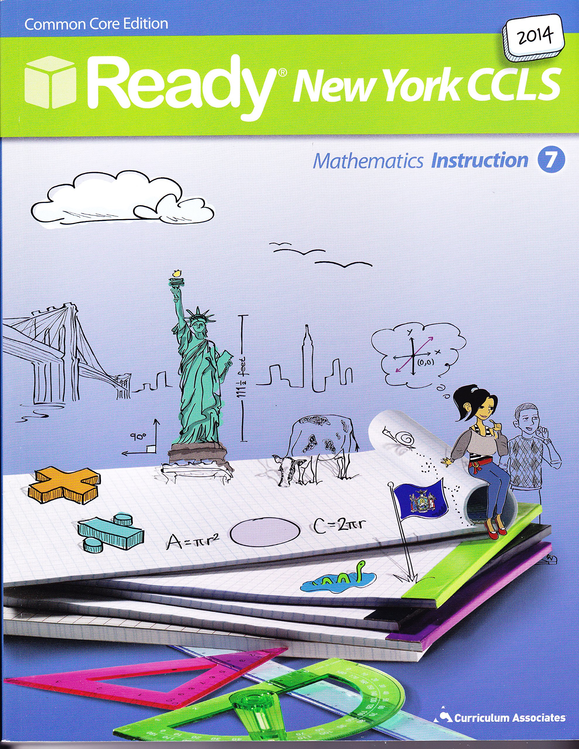 2014 Ready New York CCLS Common Core math Instruction Grade 7 (Ready)