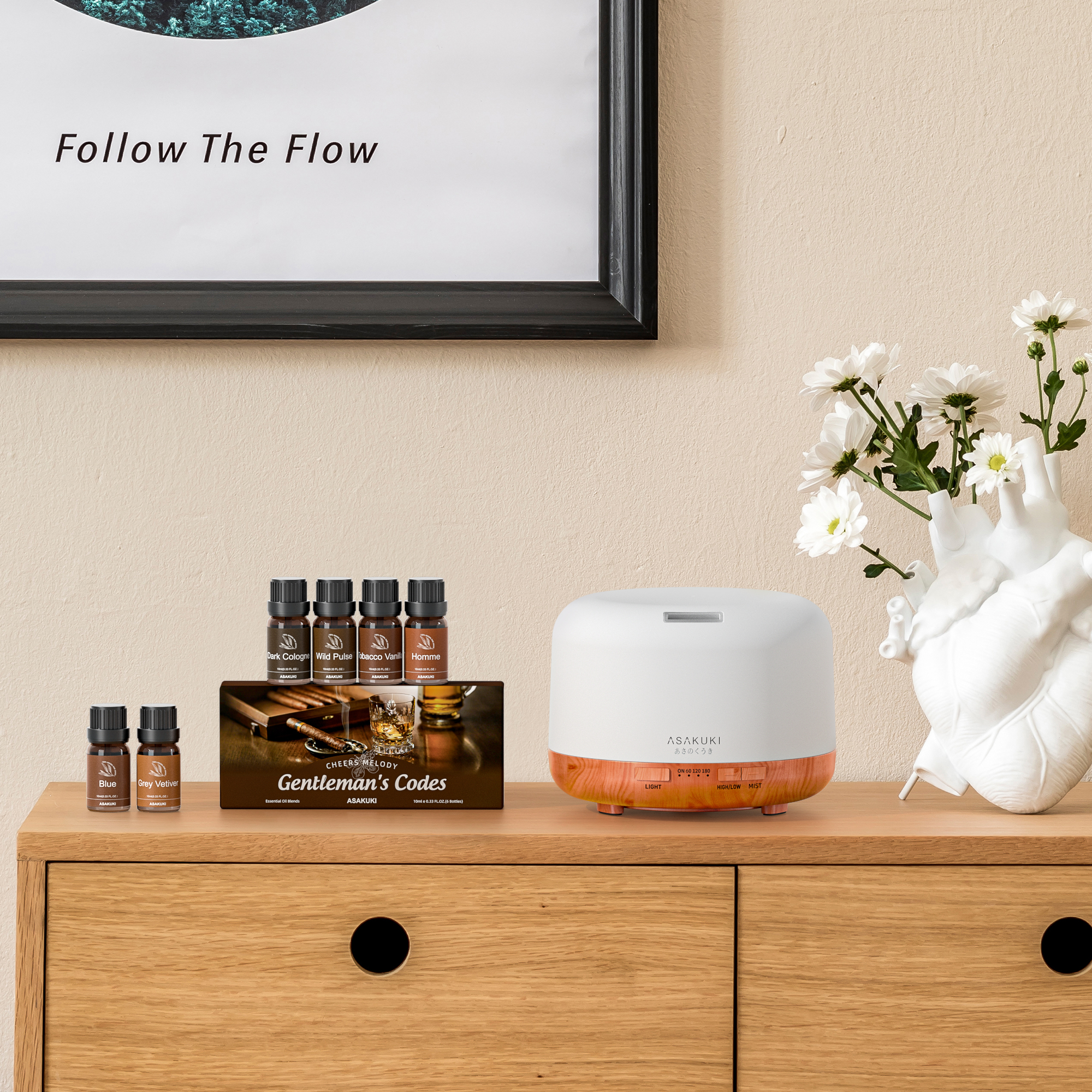 Amazon.com: ASAKUKI Essential Oils for Diffuser, Aroma Gift for