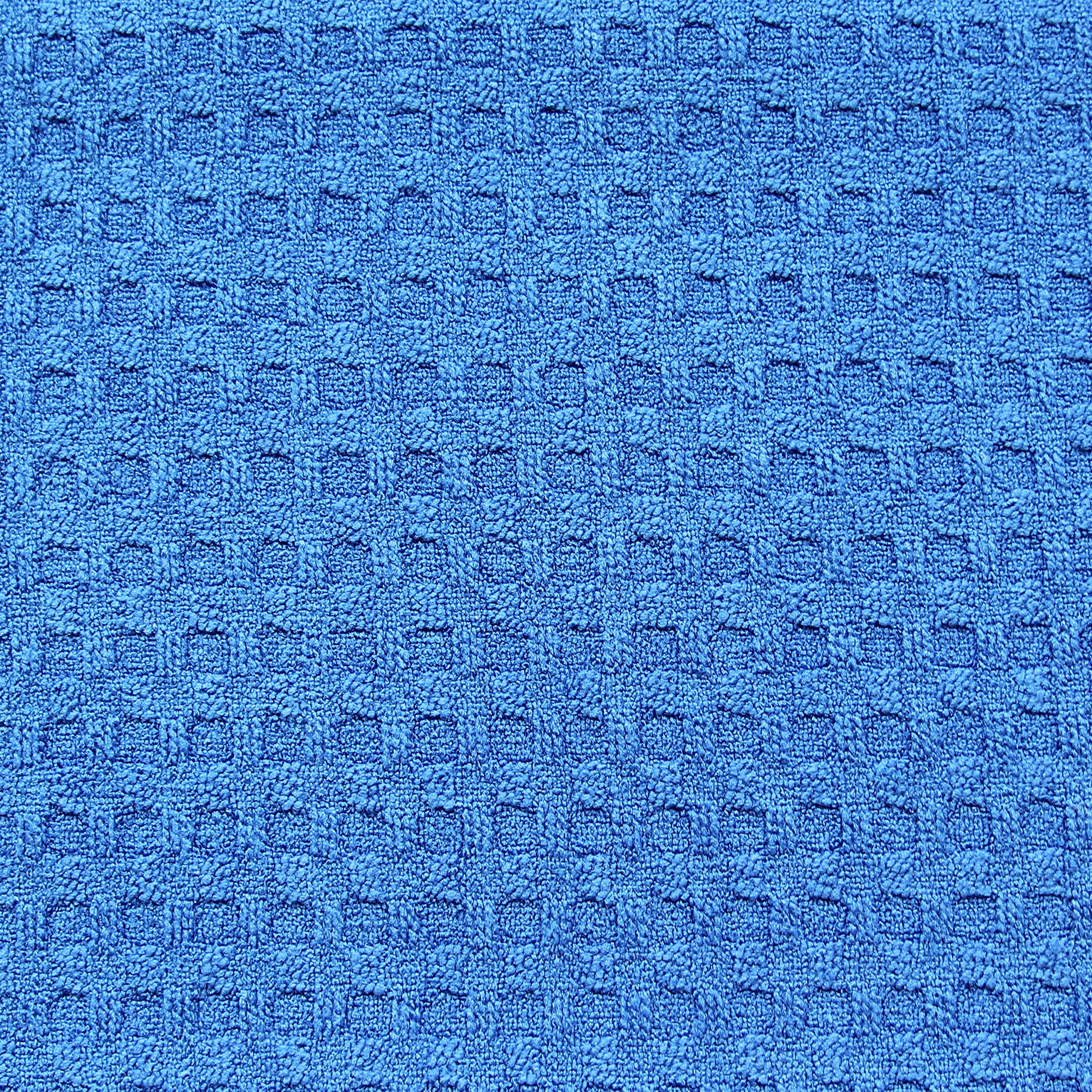 Viking Car Care 912400 - Toalla de Secado de Punto gofre, 7 pies Cuadrados, Color Azul Rey