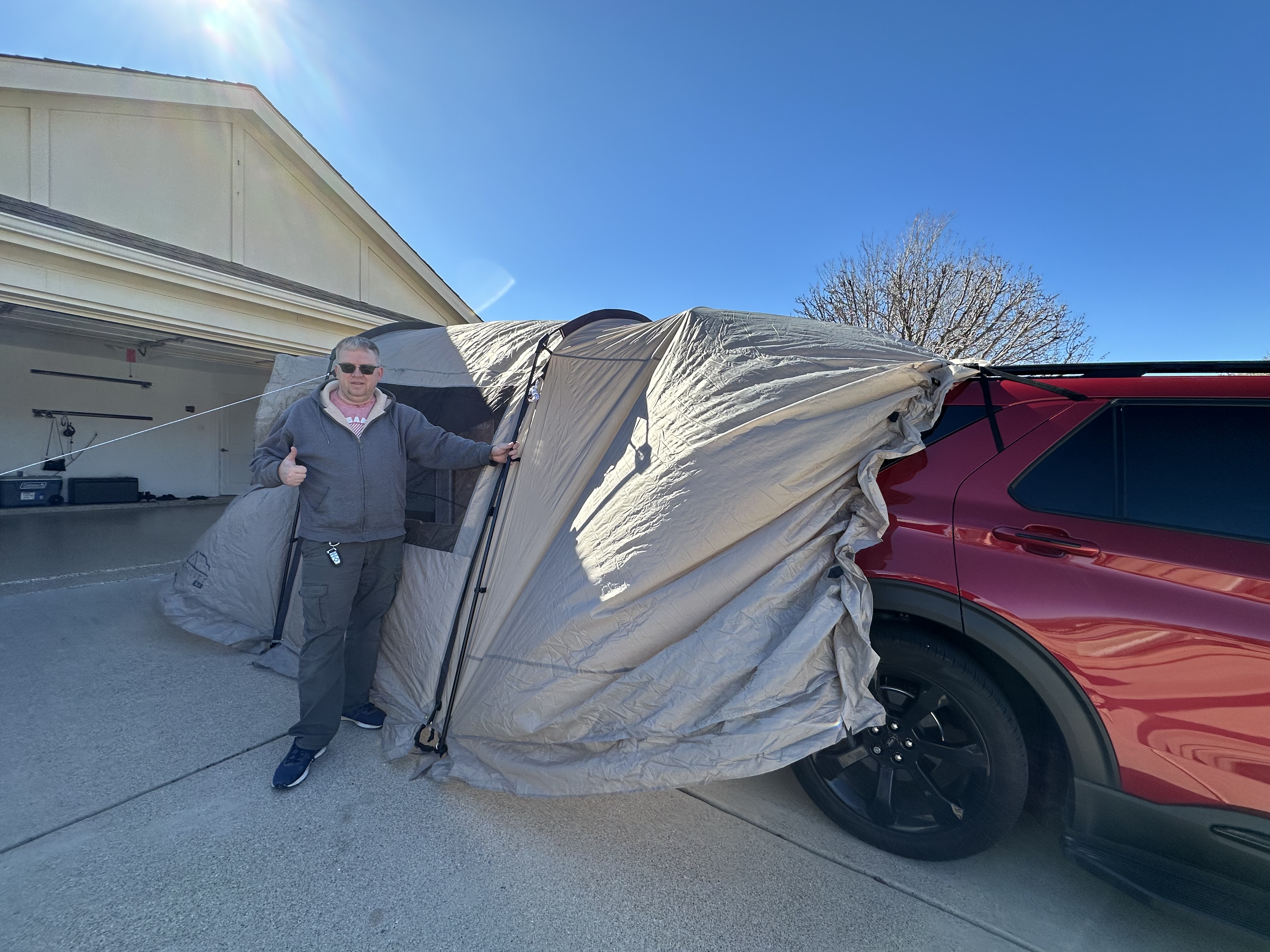 idoogen car tent Watch Full review of the SUV camping on Amazon Live Model:Denna M10i (28 mph) SALESCAT_MENS_ACCESSORIES S3 Frontier Google Pay