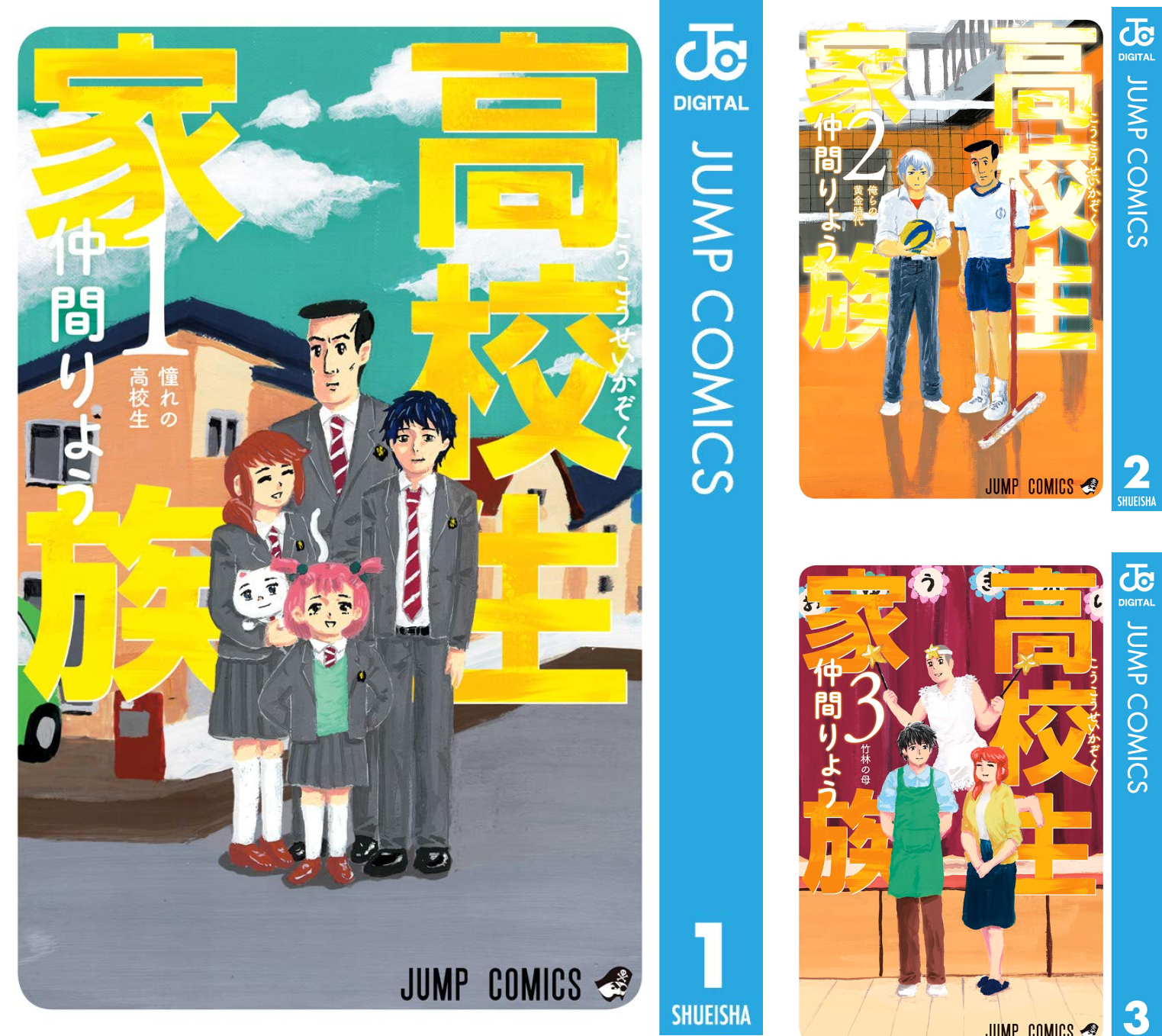【全巻初版】 ★高校生家族 1〜11巻 全巻セット★ 高校生家族 仲間りょう [1-11巻 漫画全巻セット/完結] | 漫画全巻