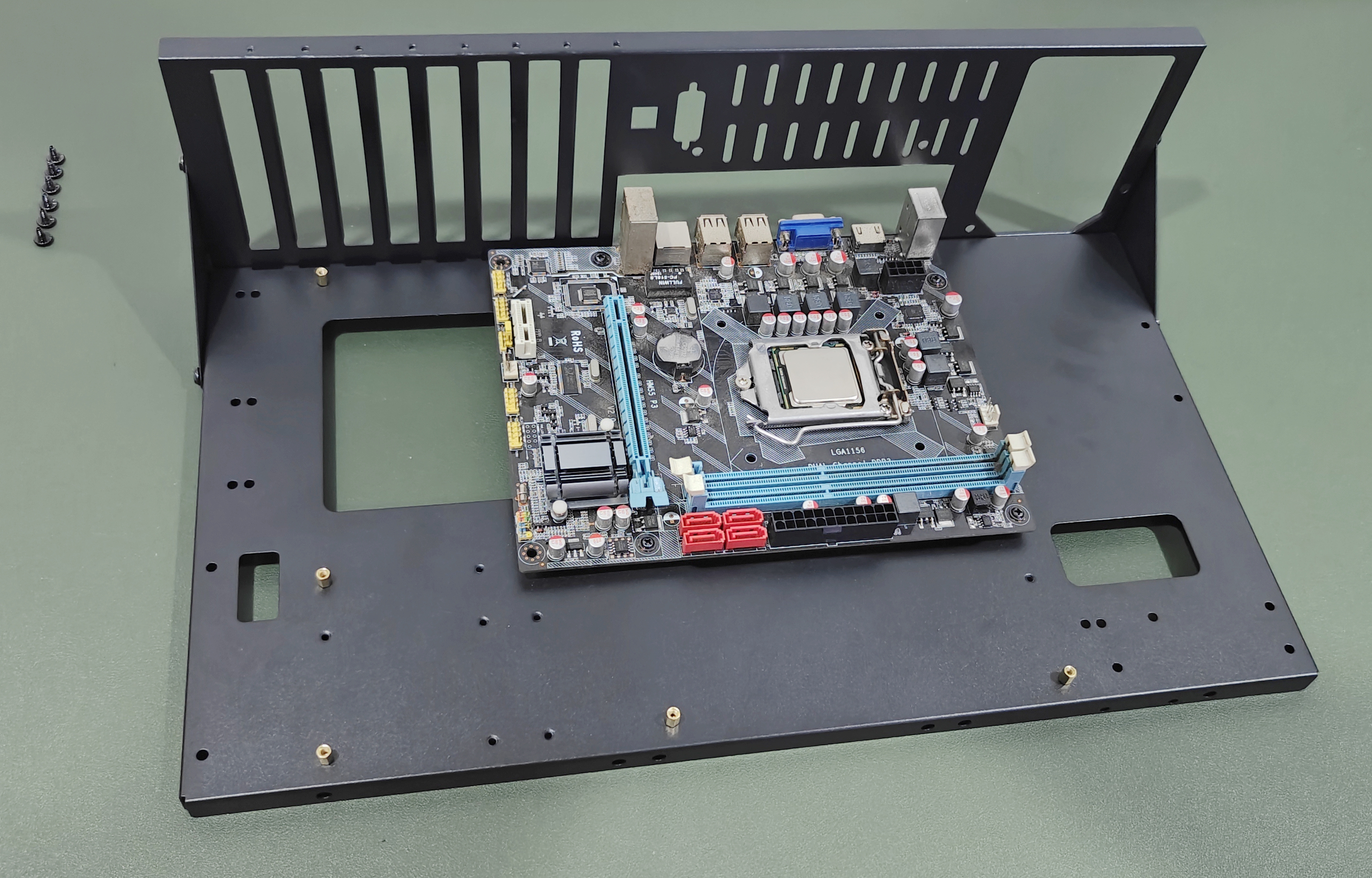 Amazon.com: ALAMENGDA DIY Pc Test Bench, Open Chassis Case Rack