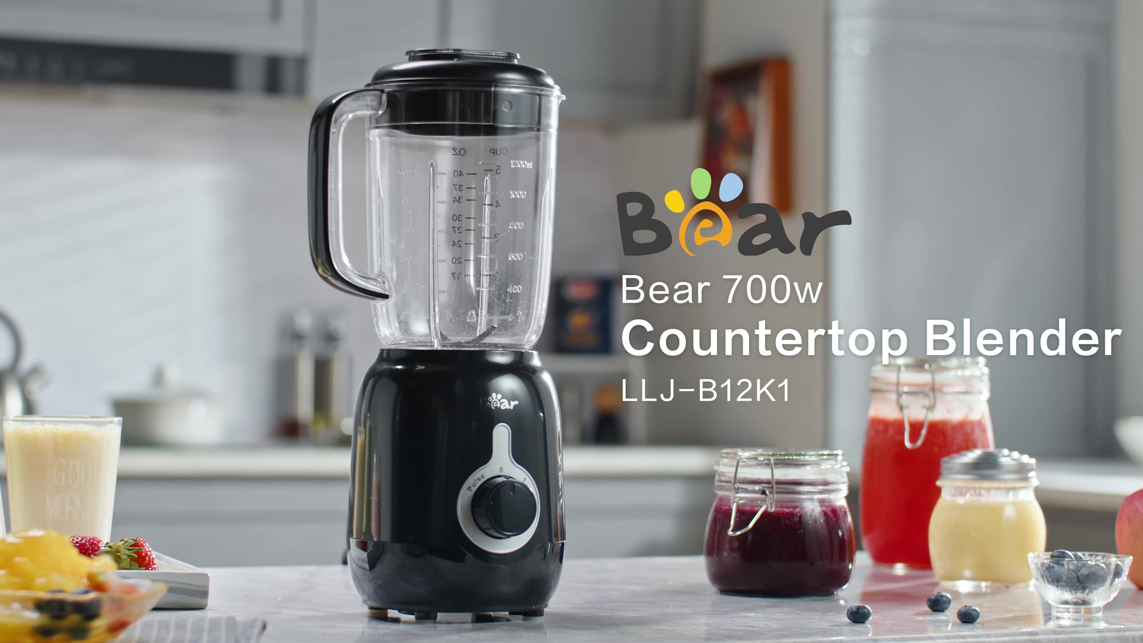 Amazon.com: Bear Blender, 2025 New 700W Smoothie Countertop