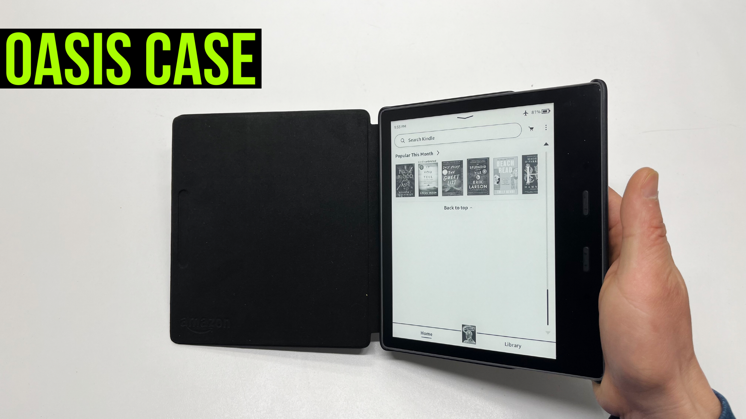 Watch Kindle Oasis with Protective Magnetic Case on Amazon Live