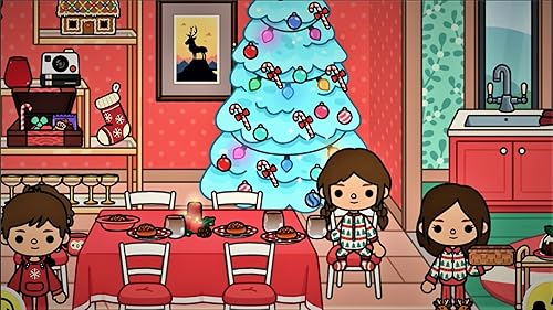 Toca Christmas Routine Wallpaper