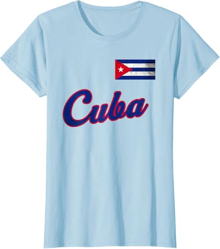 Miniatura 27 de Cuba 2023 Baseball Flag Pride Cubano Beisbol Cuban T-Shirt Black,White,Baby Blue,Silver Grey,Olive Green,Lemon Yellow,Heather Grey,Heather