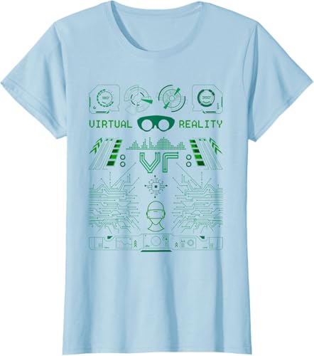 Miniatura 15 de Camiseta de realidad virtual VR Retro Gamers, Negro, S Negro,Azul Marino,Asfalto,Blanco,Azul Pastel,Arándano,Limón,Jaspeado Oscuro,Gris