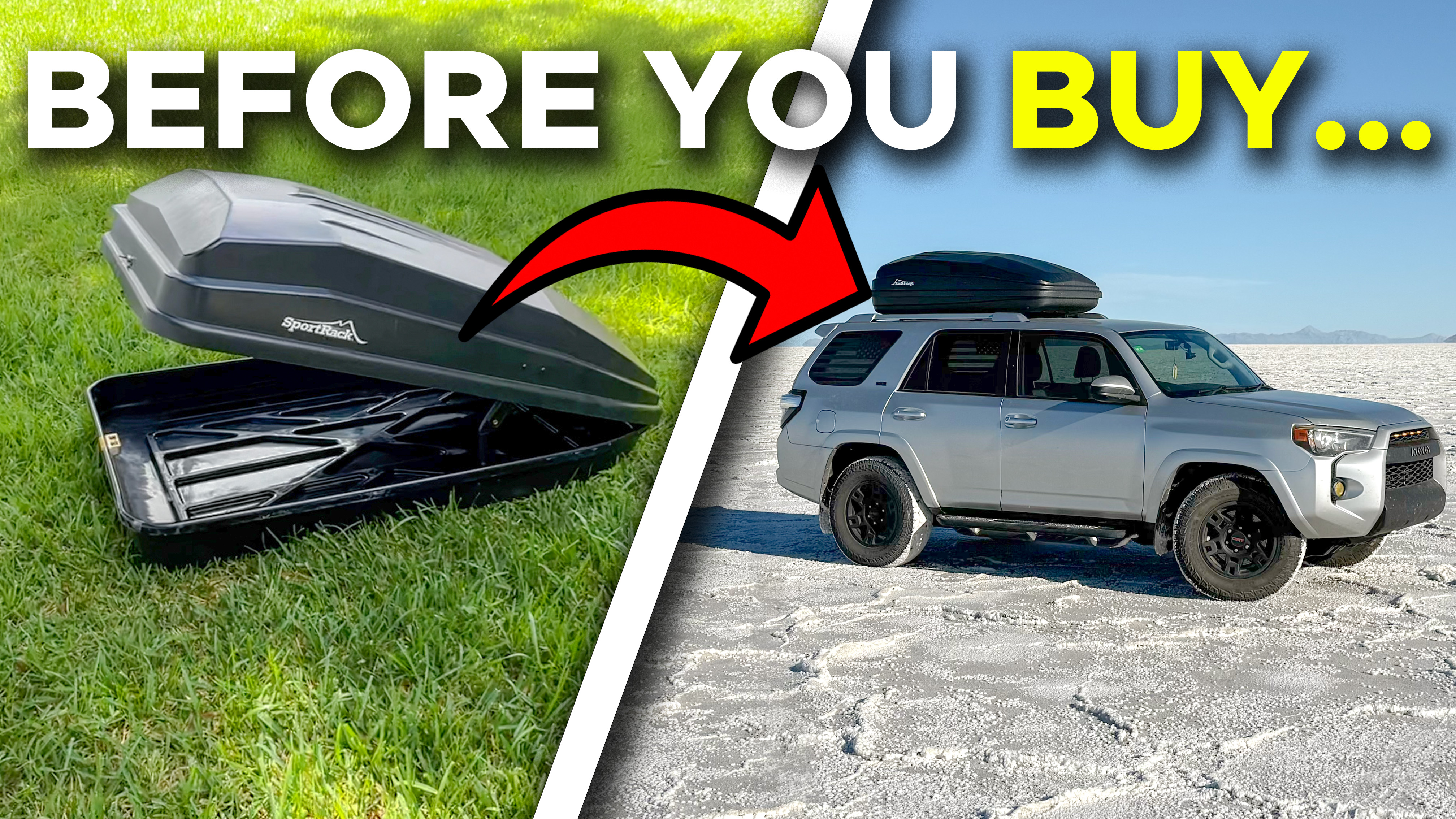 SportRack Vista XL vs Thule Force XT at a glance