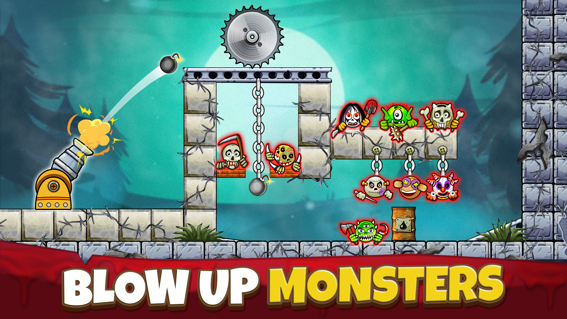 Crush the MonstersCannon Game - App on Amazon Appstore