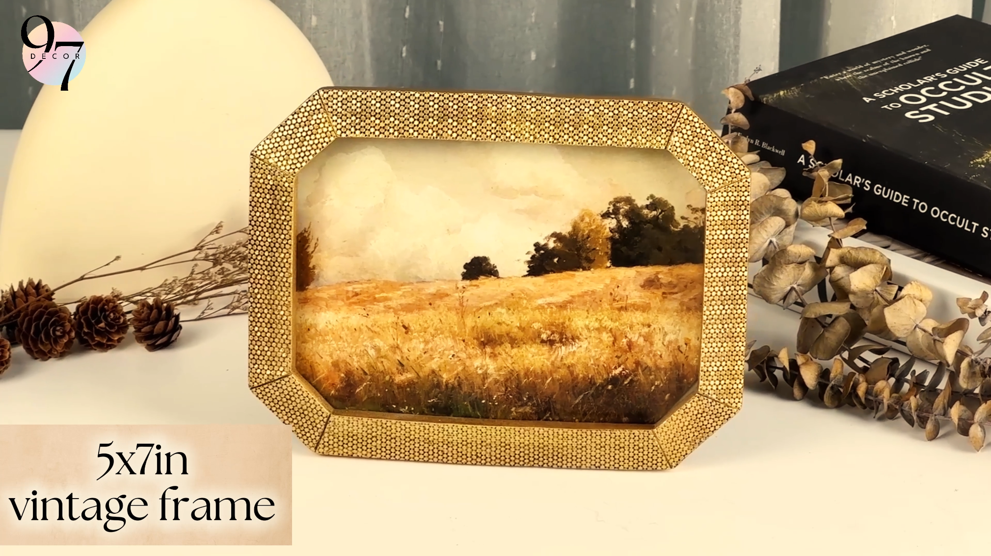 Amazon.com - 97 Decor 5x7 Vintage Picture Frames - 5 x 7 Picture