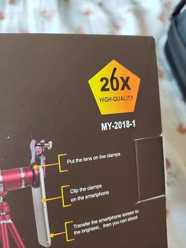 M-fit 26X Zoom Mobile Phone Telescope Lens Optical Telephoto