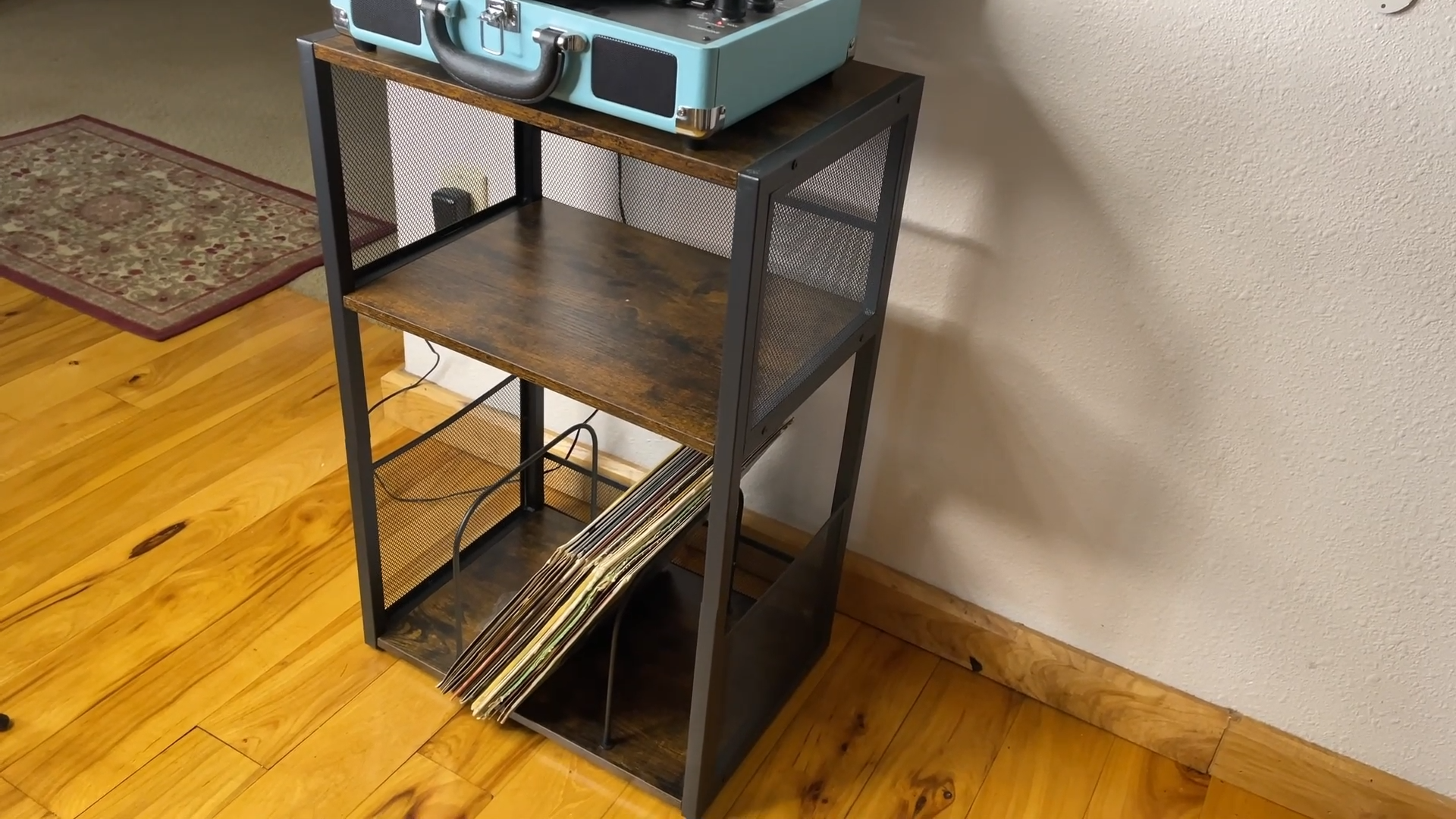 Amazon.com: VASAGLE Record Player Stand, 3-Tier Side Table, Vinyl