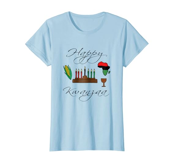 Amazon Com Happy Kwanzaa Shirt Clothing