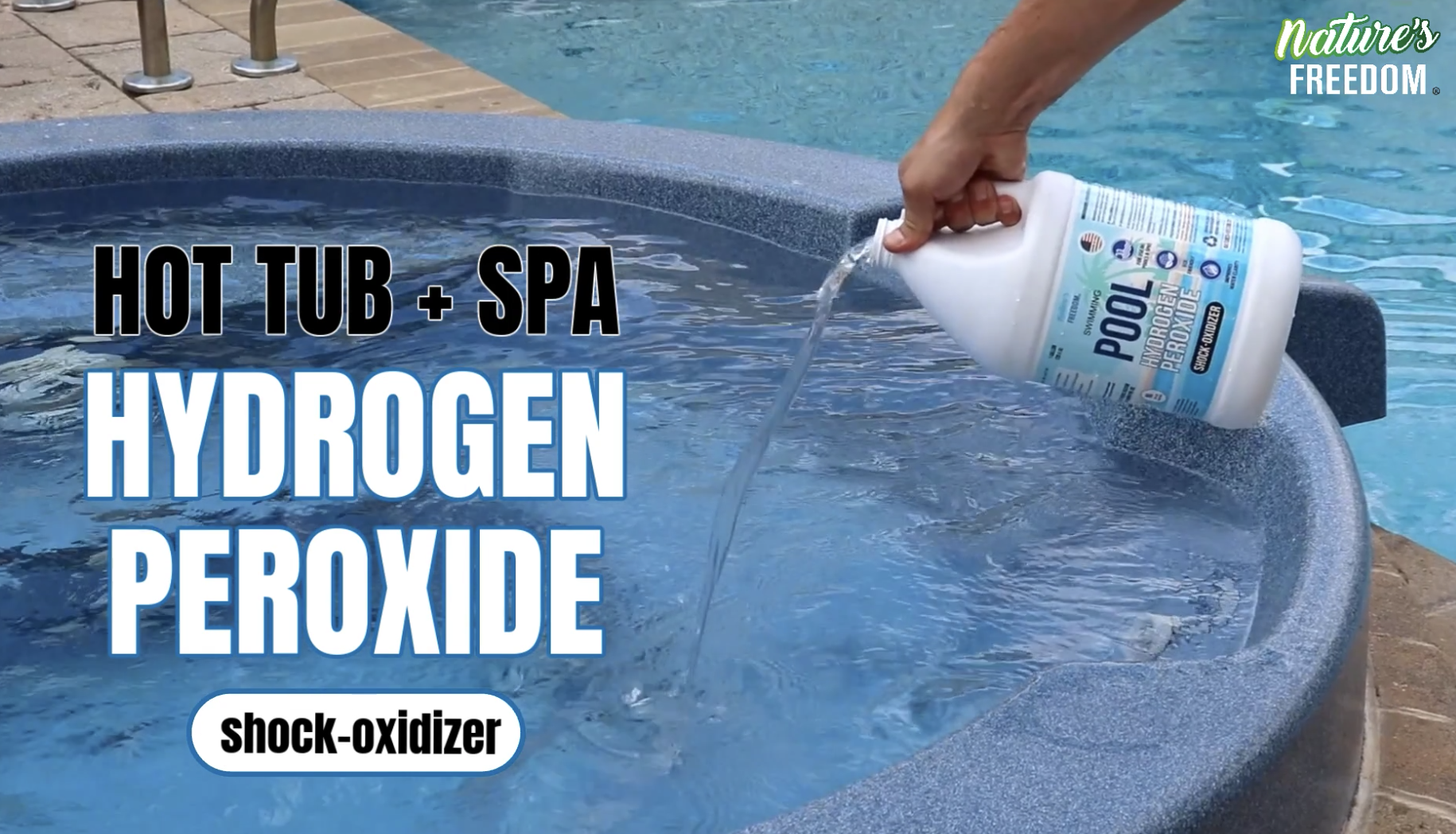Amazon.com : Nature's Freedom Hydrogen Peroxide Swimming Pool and