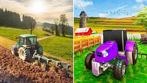 Farming Tractor Village Games – vue 5