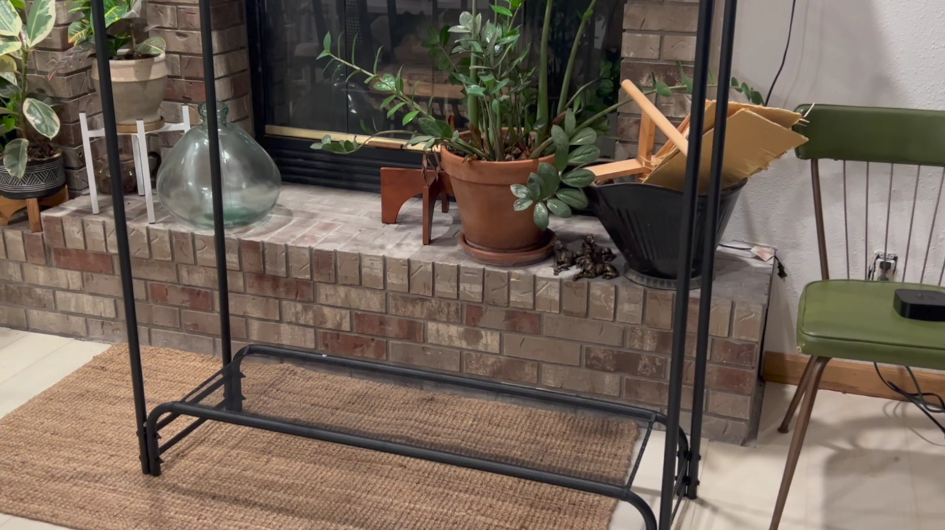 Amazon.com : Mr IRONSTONE 8FT Firewood Rack Outdoor with Fabric