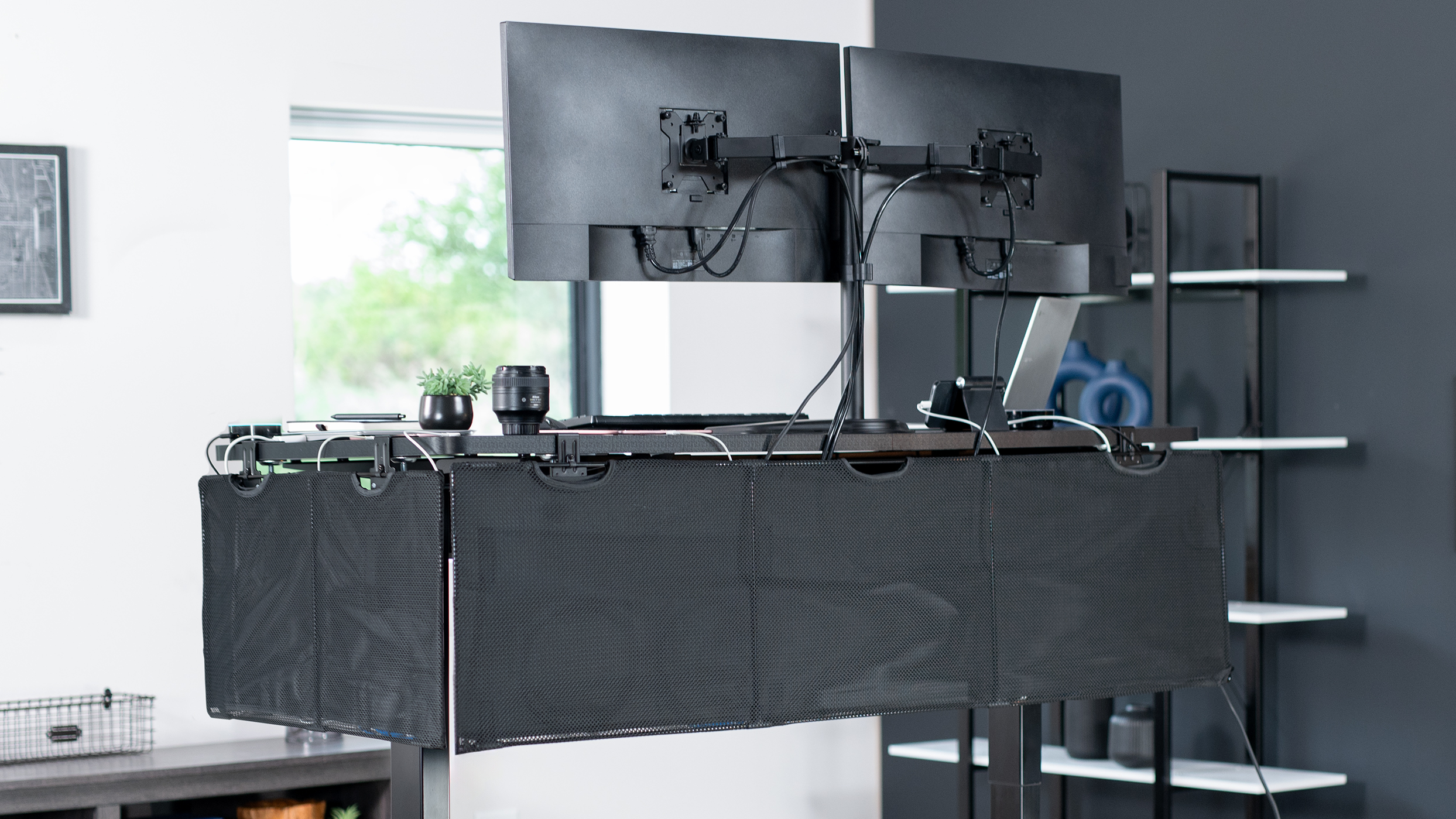 Amazon.com: VIVO 60 Inch Clamp-on Privacy and Cable Management