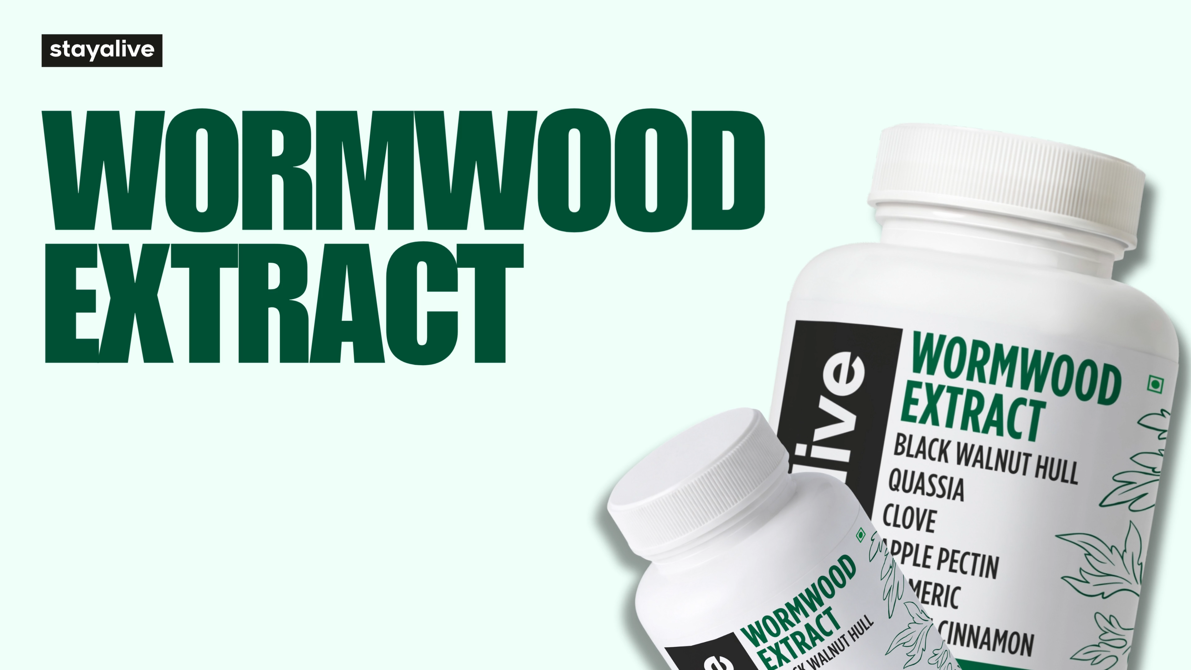 Amazon.com: STAY ALIVE Wormwood Black Walnut Clove Cleanse Extract