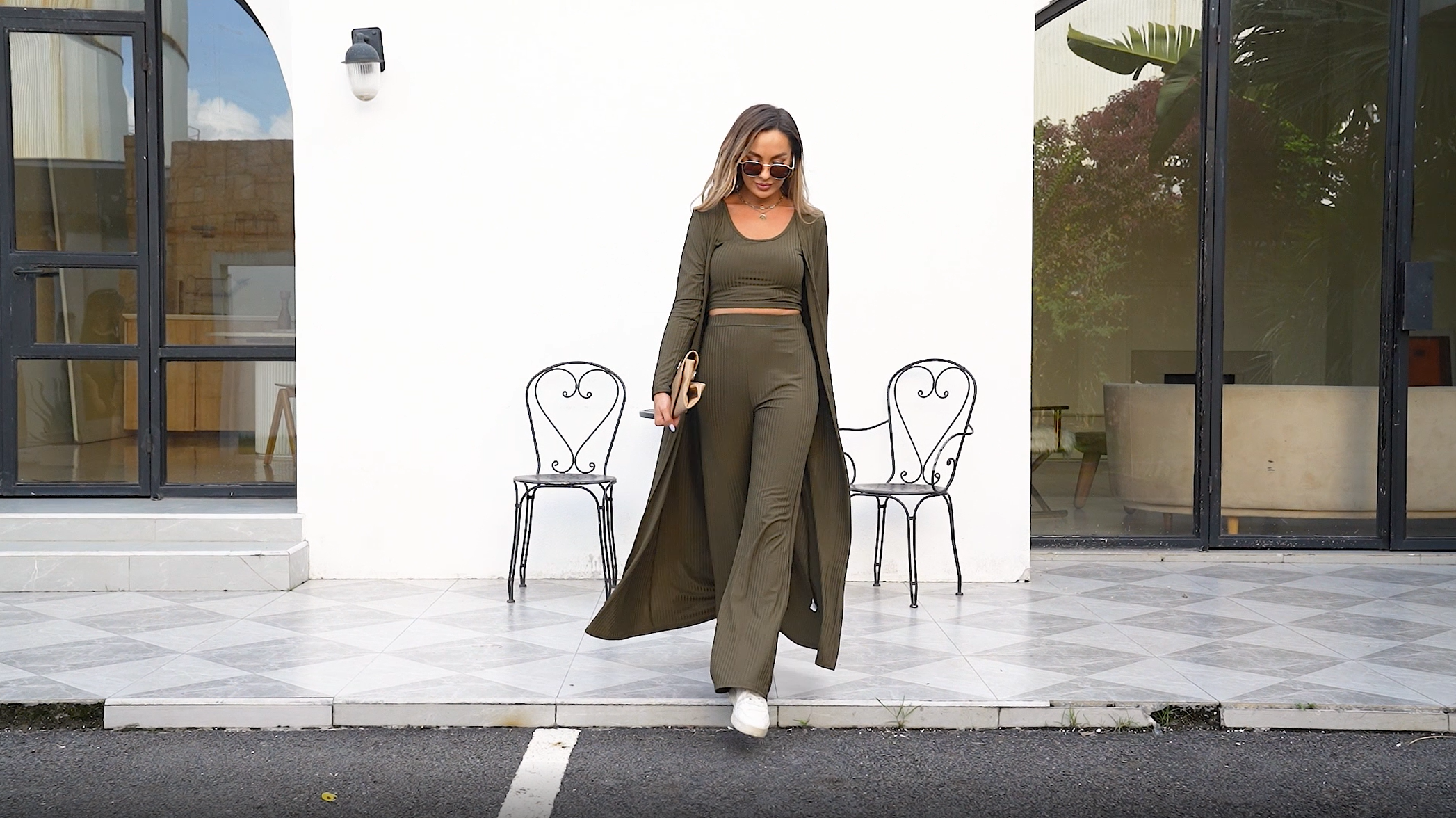 Amazon.com: HANMAX Women's Tracksuit Winter Autumn Knitted Long