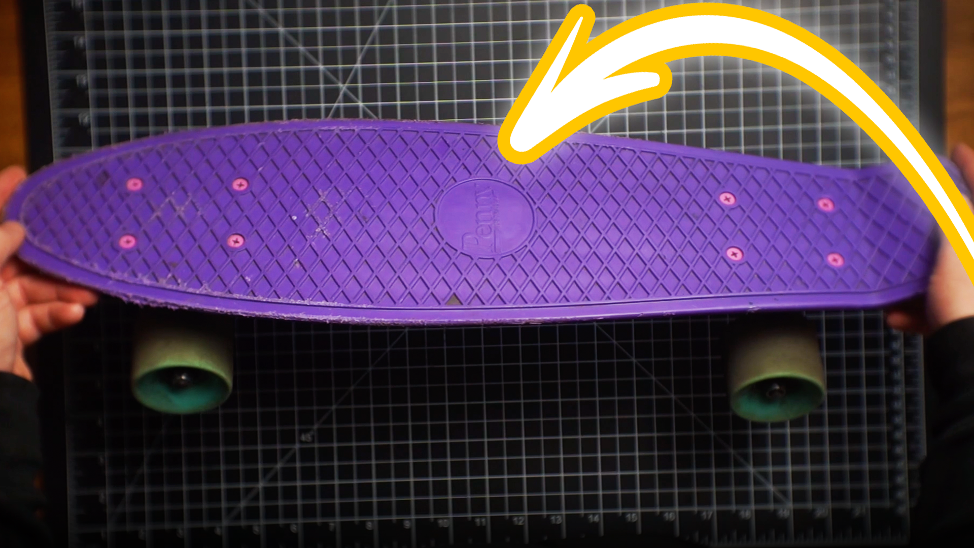Penny Board パープル Fender 22