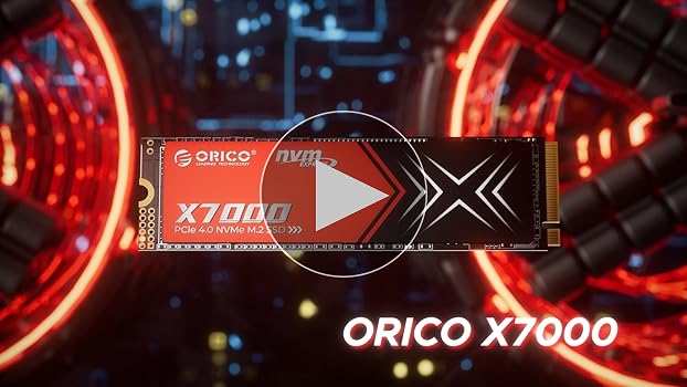 Amazon.com: ORICO X7000 2TB NVMe SSD for Gaming, 7400MB/s Read