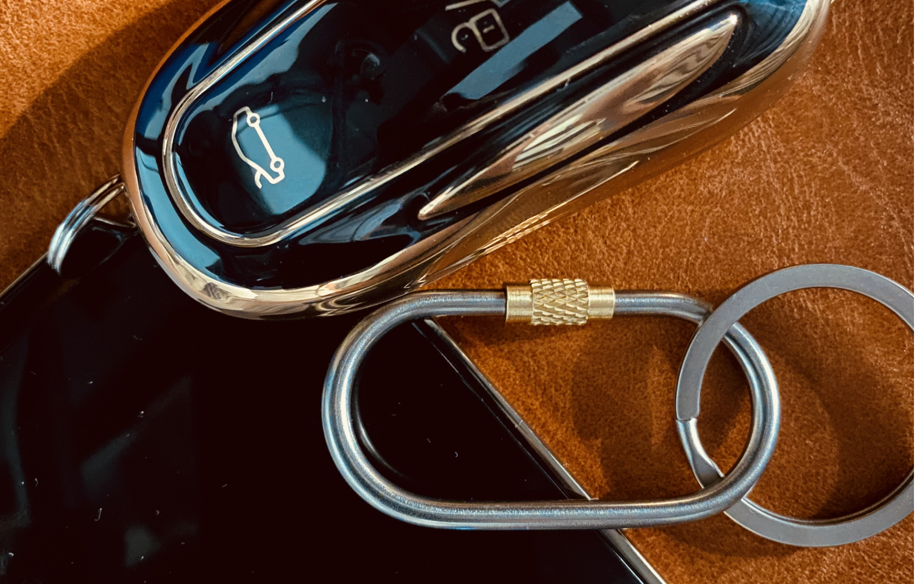 Amazon.com: J454 Small Locking Carabiner,Titanium Key Carabiner