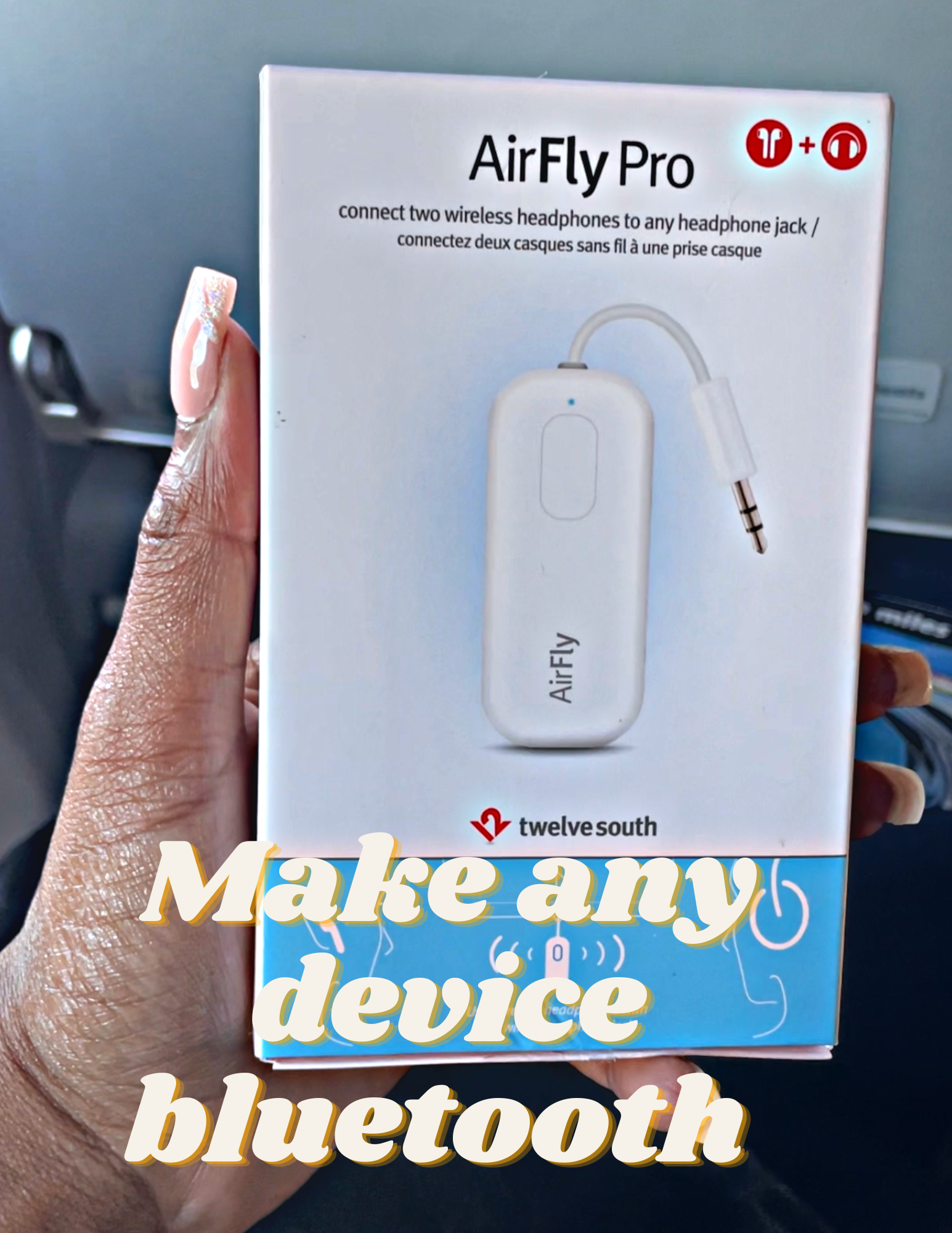 Watch Connect your AirPods to airplane tvs when you #travel on