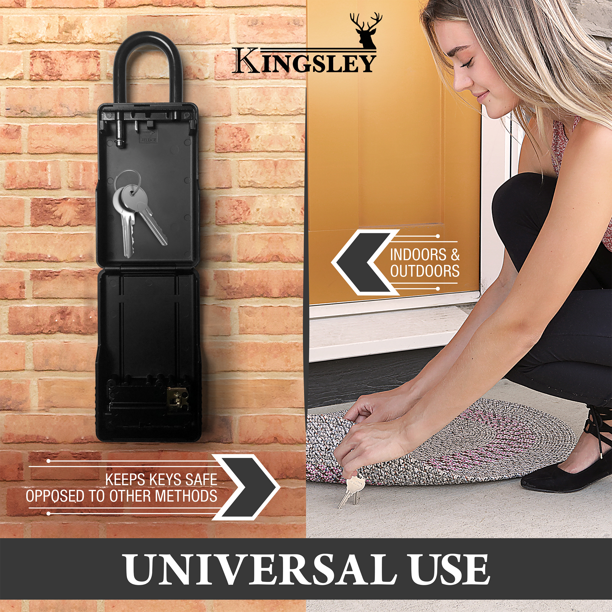 Amazon.com: Kingsley KL313 Large Capacity Key Storage Box with