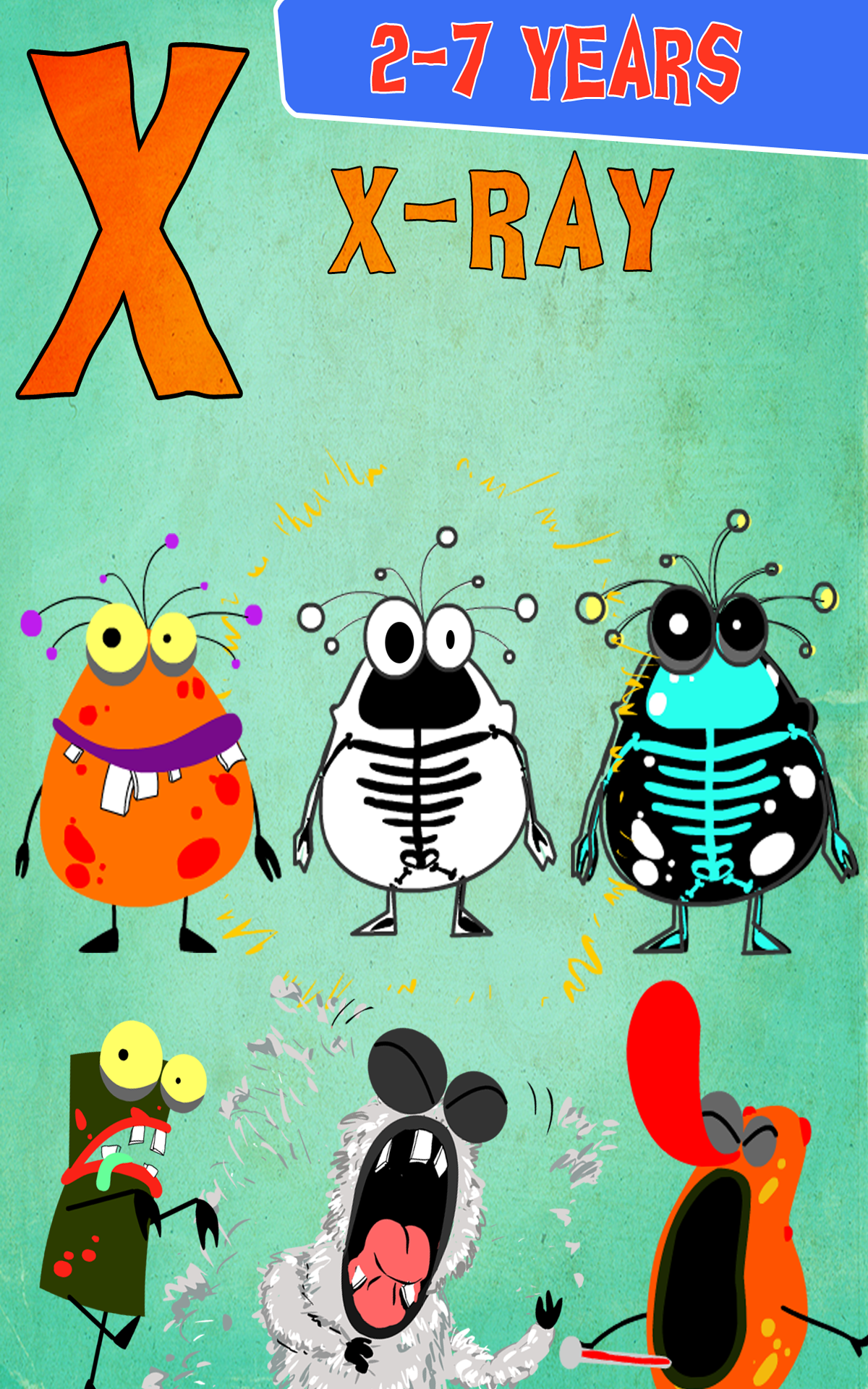 A To Z Monsters :Alphabet Learning For Kindergarten - App on