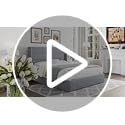 Allewie Full Size Lift Up Storage Bed, Button Tufted Headboard with Wingback, Hydraulic Support, No Box Spring Needed, Light Grey