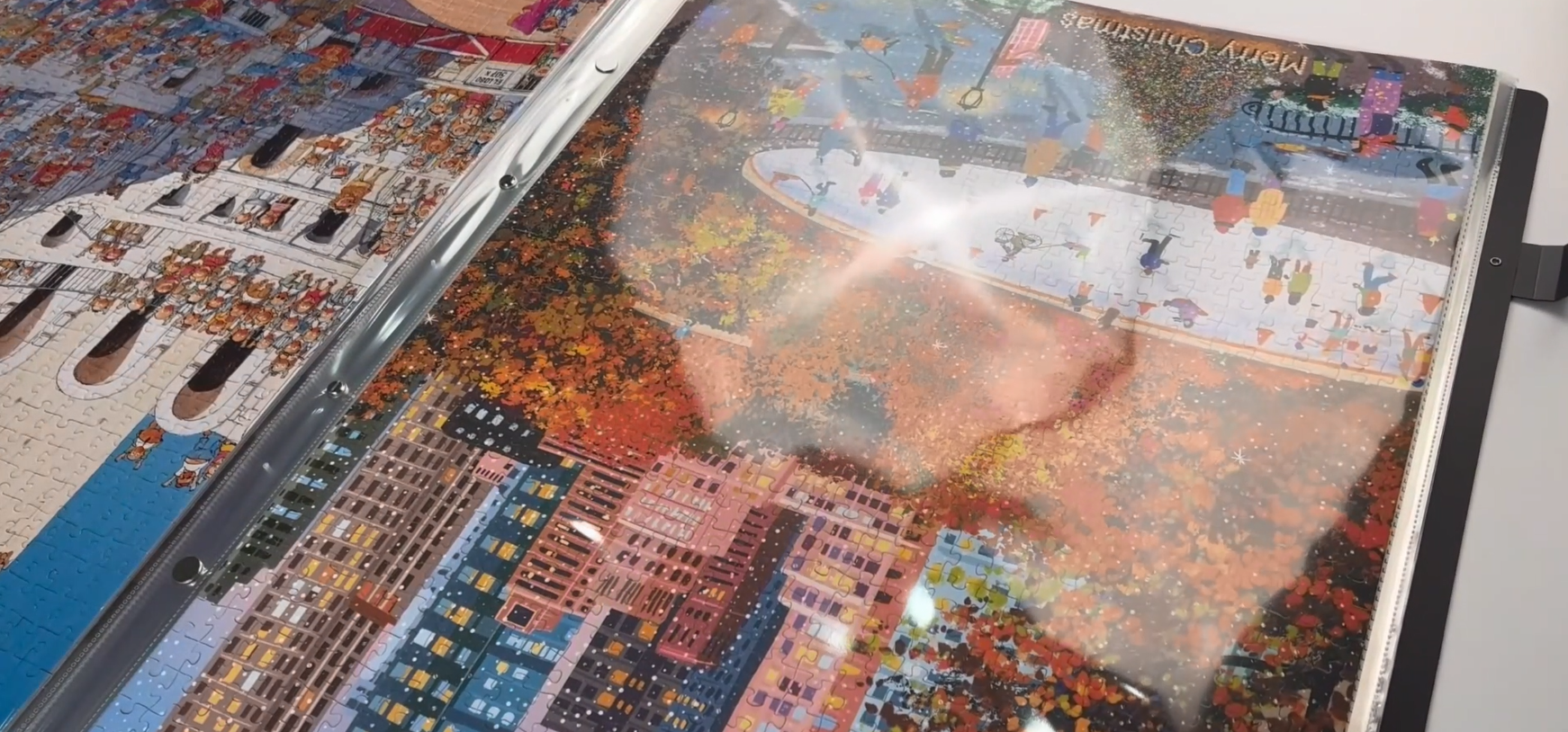 Amazon.com: Nariolar Puzzle Storage Folder for 1000 Pieces with 24