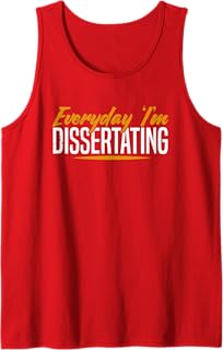 PhD Graduation Dissertating College Graduation Dissertation Camiseta sin Mangas