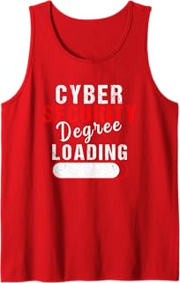 Cybersecurity Degree Loading College Student Graduation Gift Camiseta sin Mangas