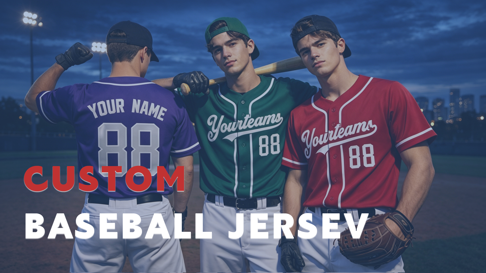 Camiseta de béisbol personalizada con nombre y número bordados, logo personalizado, camisa deportiva para hombres, mujeres y jóvenes miniatura 7