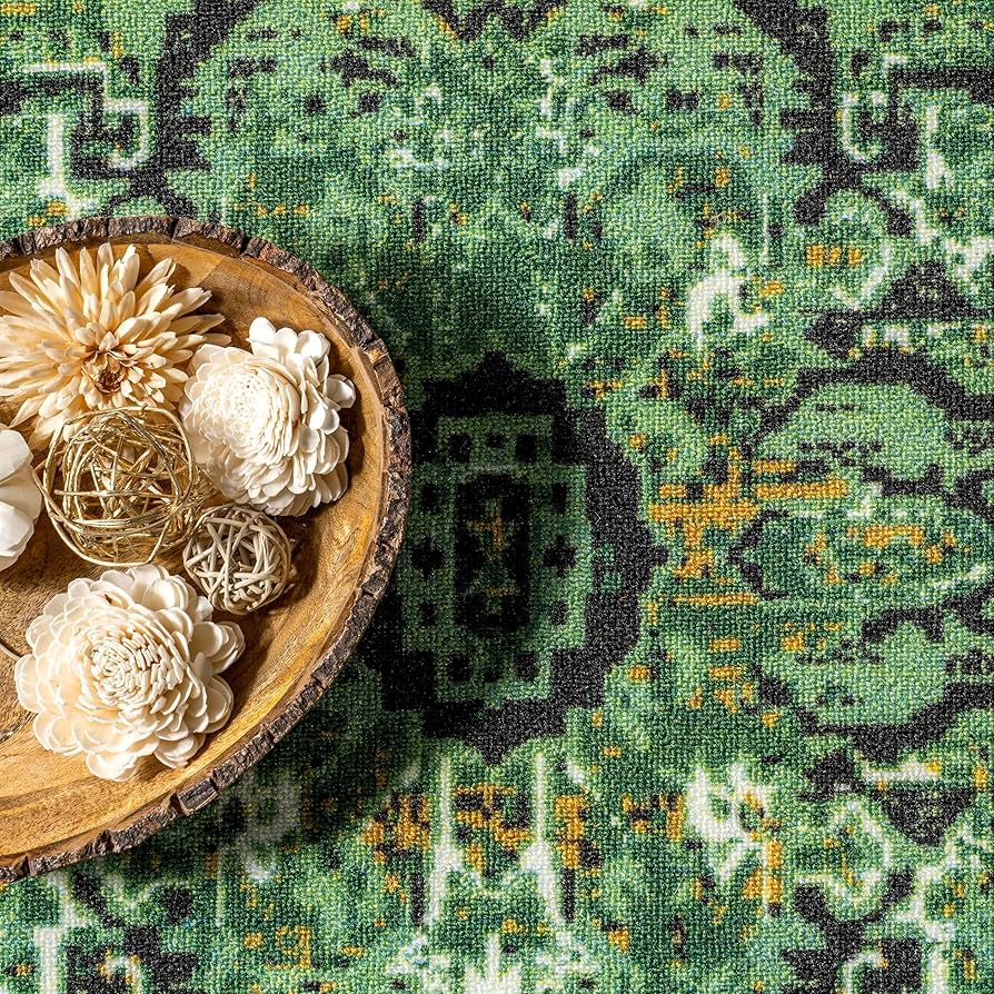 Amazon.com: nuLOOM Vintage Persian Area Rug, 3' x 5', Reiko