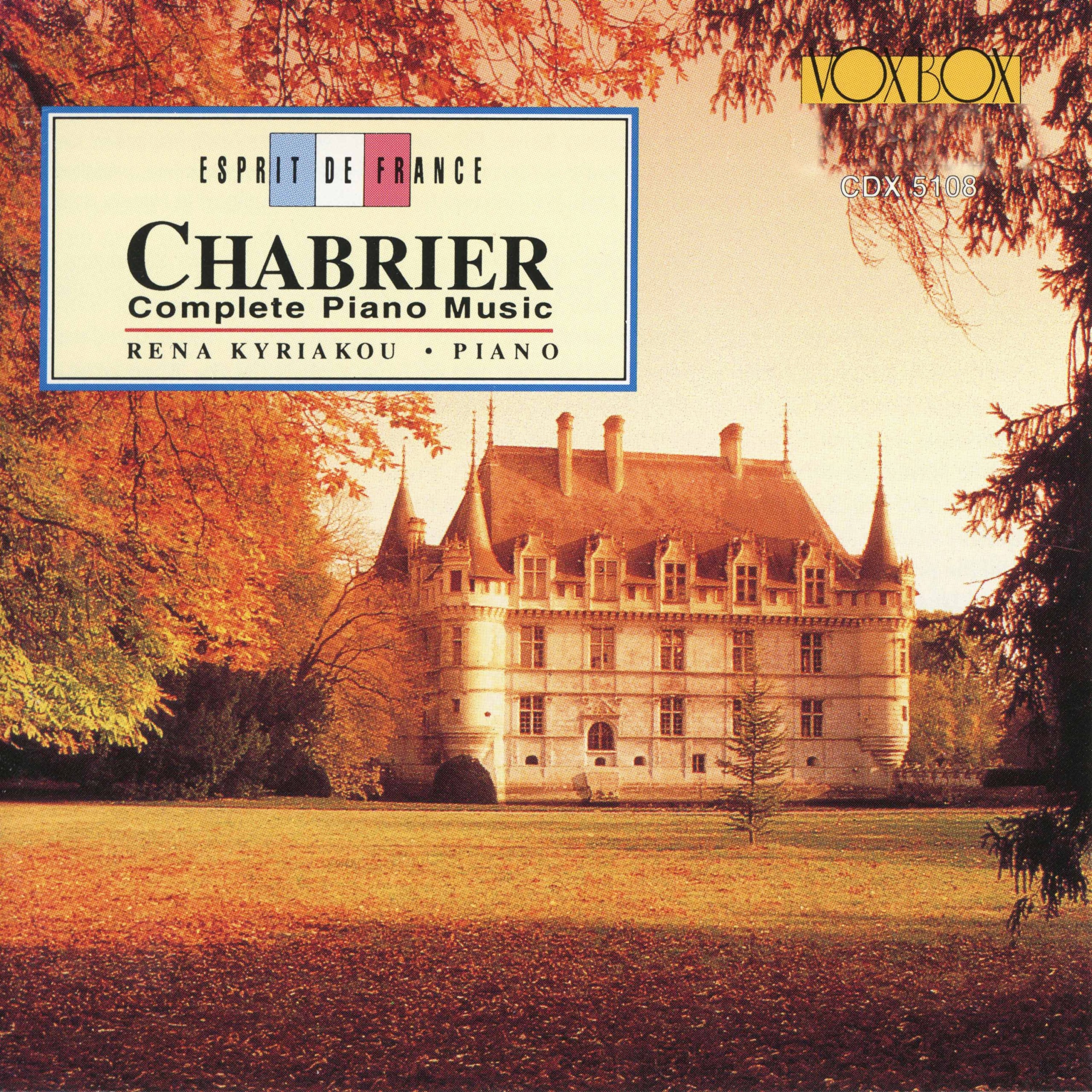 Complete Piano Music [Audio CD] Rena Kyriakou; E. Chabrier; Emmanuel Chabrier and Walter Klien