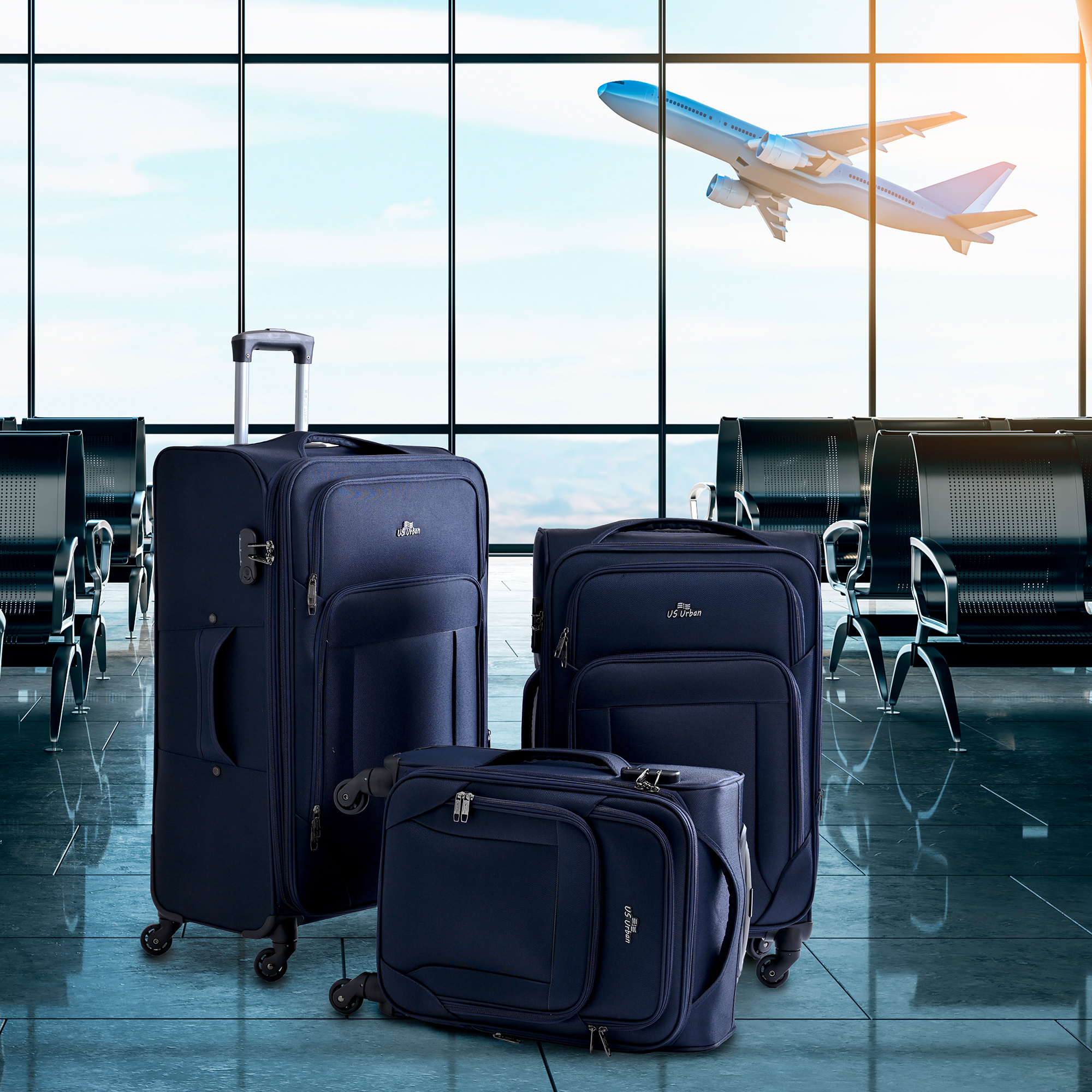 Maleta Amazon Basics Juego Maletas De Viaje Infantiles Maleta