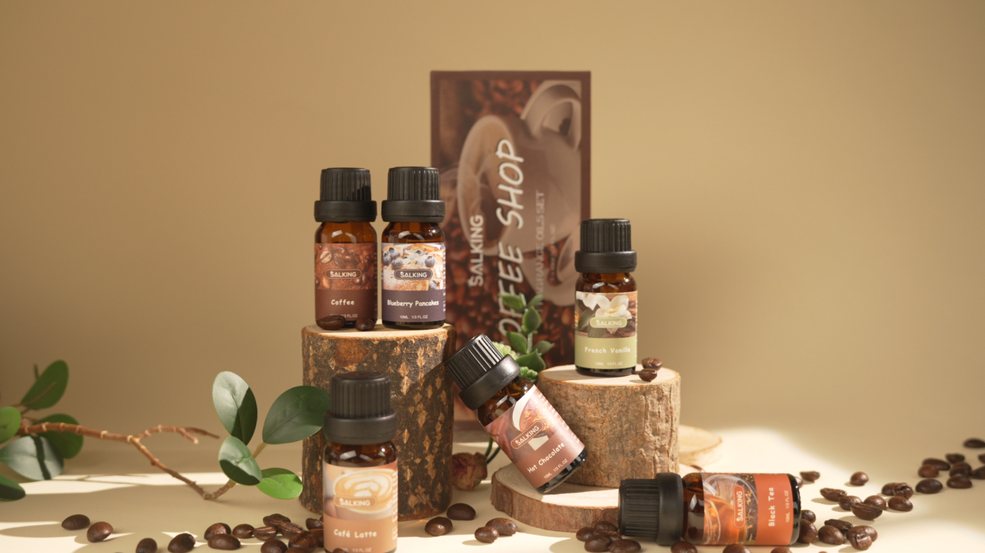 Amazon.com: SALKING Coffee Shop Fragrance Oils Set, Premium