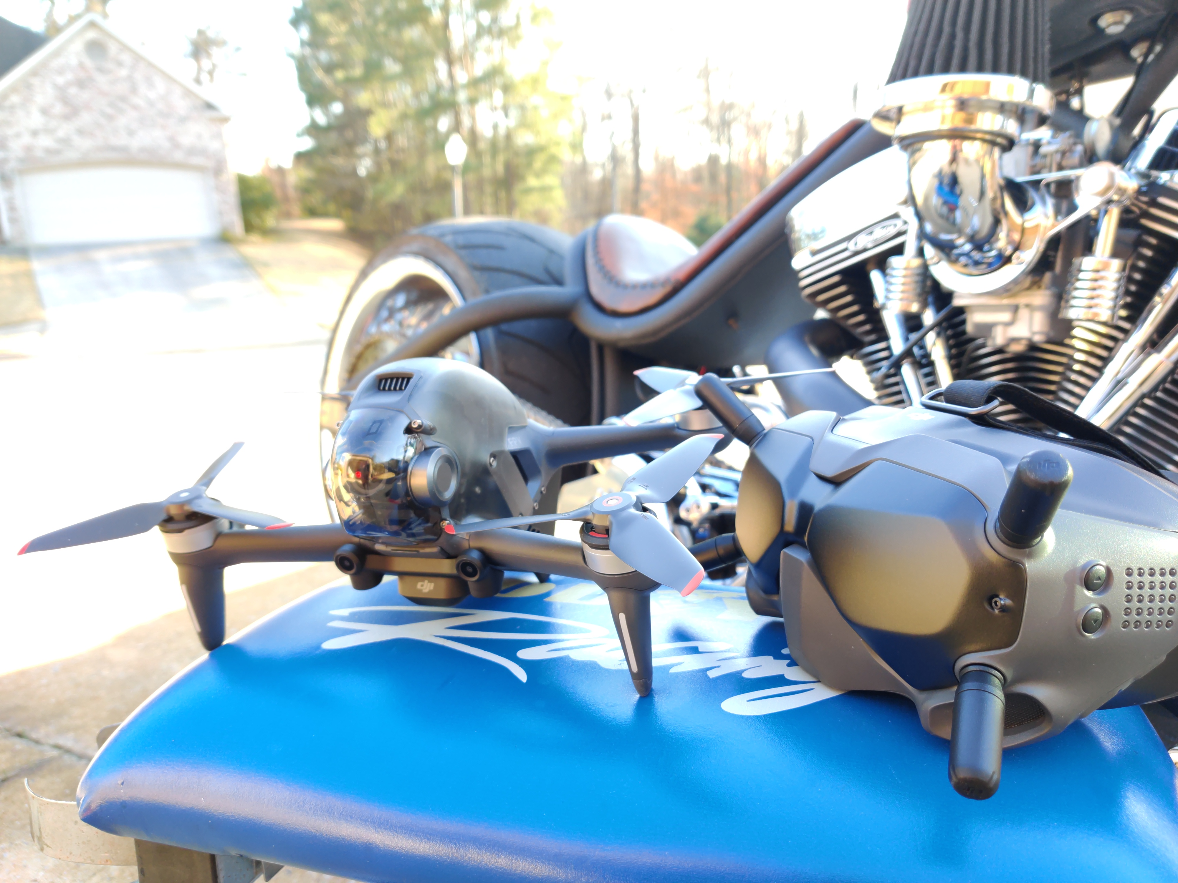 DJI FPV Drone 1st Flight! "Don't let your Ego write checks that your A** can't cash!"