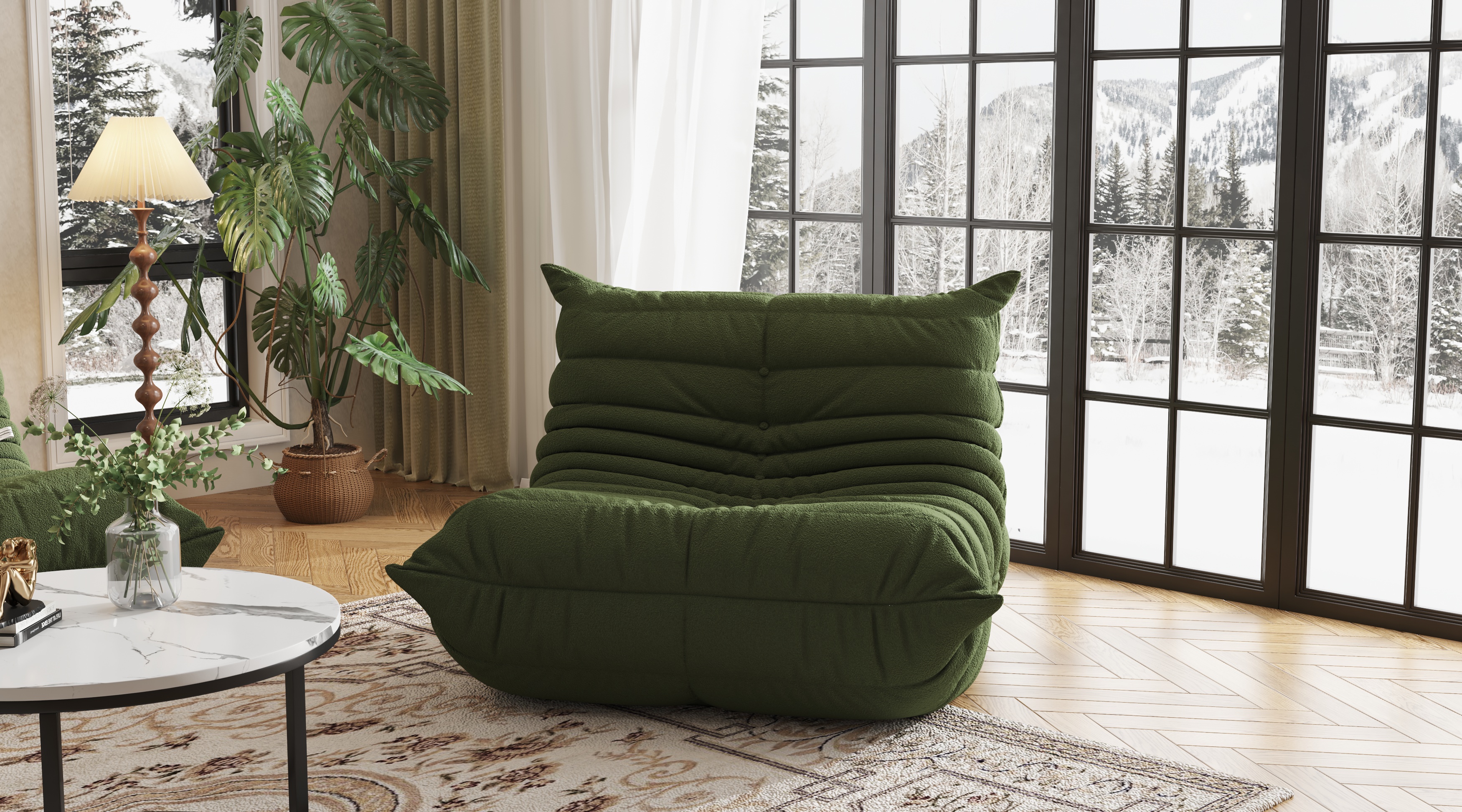 Amazon.co.jp: 一人掛けソファ 高反発ソファー 肉厚クッション テディ