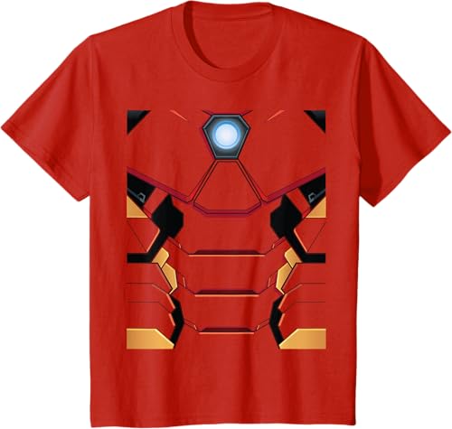 Miniatura 3 de Marvel Camiseta de disfraz de Iron Man Tony Stark Rojo
