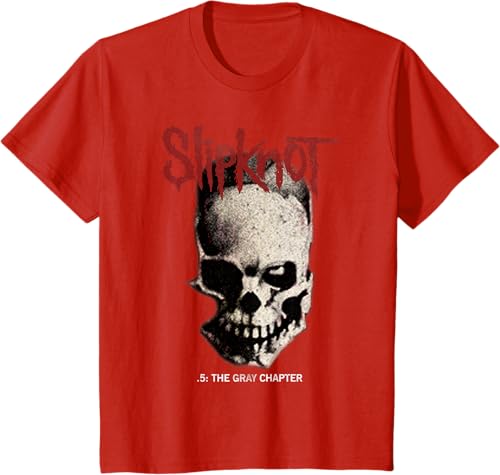 Miniatura 4 de Slipknot Tribal Calavera playera hombre 2XL Rojo