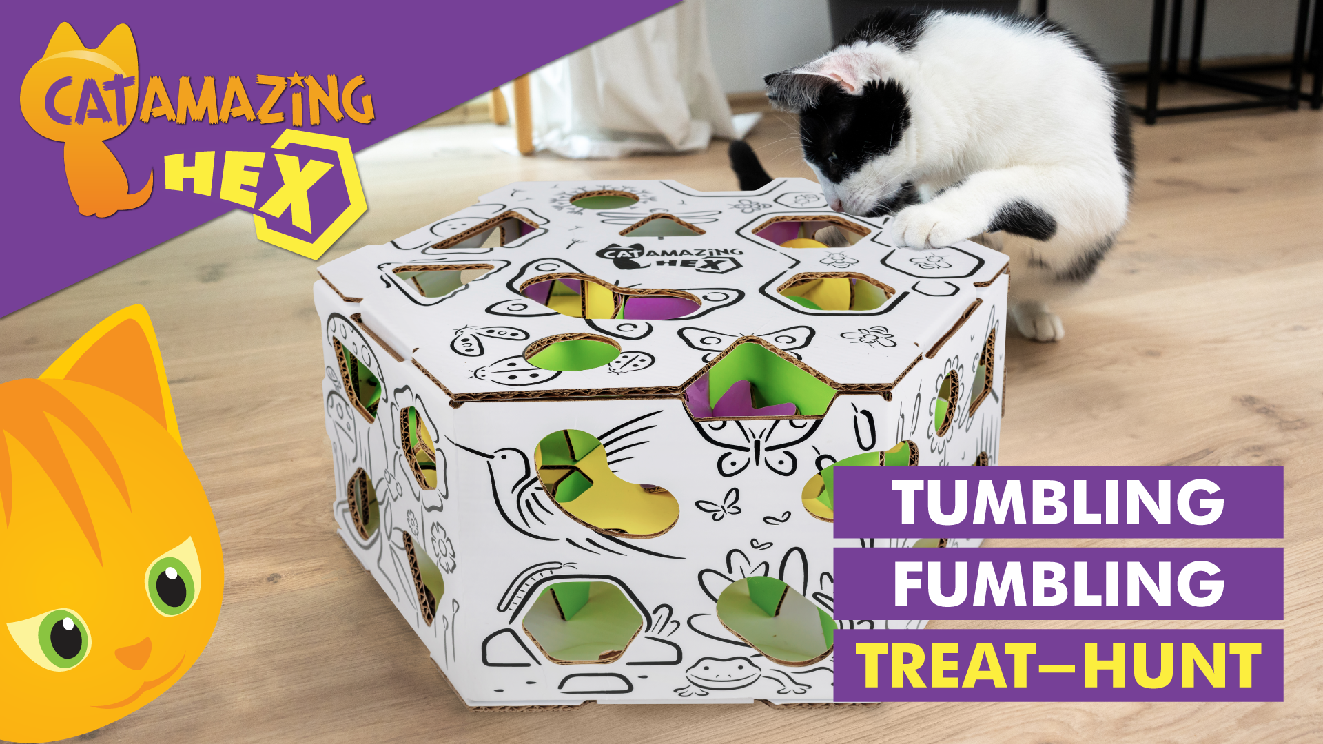 Dino Cat ソフビ Box Cat Series Mini Figure Blind Box -Flower gift Cat life Dinosaur 9