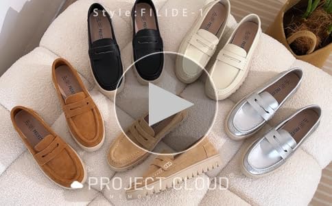 Amazon.com | Project Cloud Genuine Leather Loafers for Women