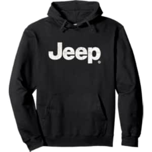 Jeep Iconic Topographic Logo – Officially Licensed Pullover Hoodie