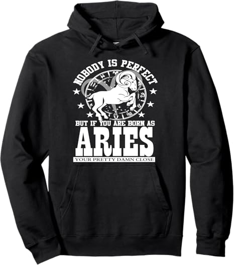 Aries Zodiac Sign Horoscope Astrology Humor Costume Pullover Hoodie