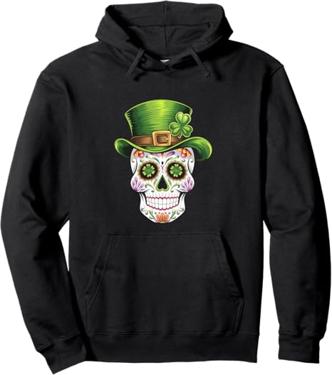 St. Pat's Sugar Skull