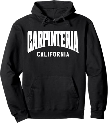 Carpinteria California - Sudadera con capucha, Negro -