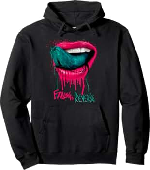 Falling In Reverse - Official Merchandise - Lips Pullover Hoodie