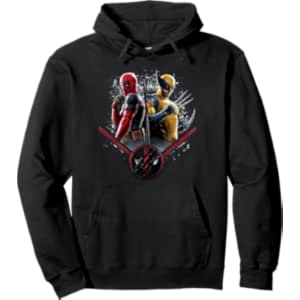 Marvel Studios Deadpool & Wolverine Side-by-Side Claw Icon Pullover Hoodie